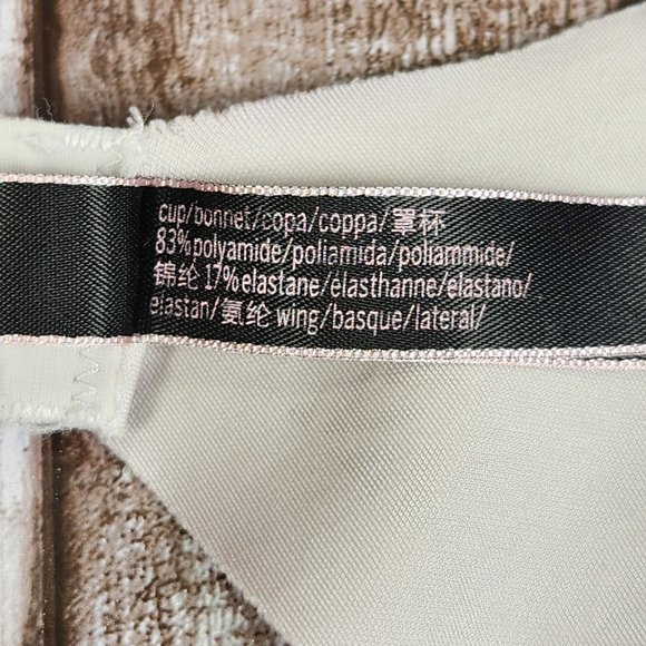 VICTORIA'S SECRET Women's 34C Gray Silver  Push-Up Underwire Padded Diamond Bra - Picture 6 of 6